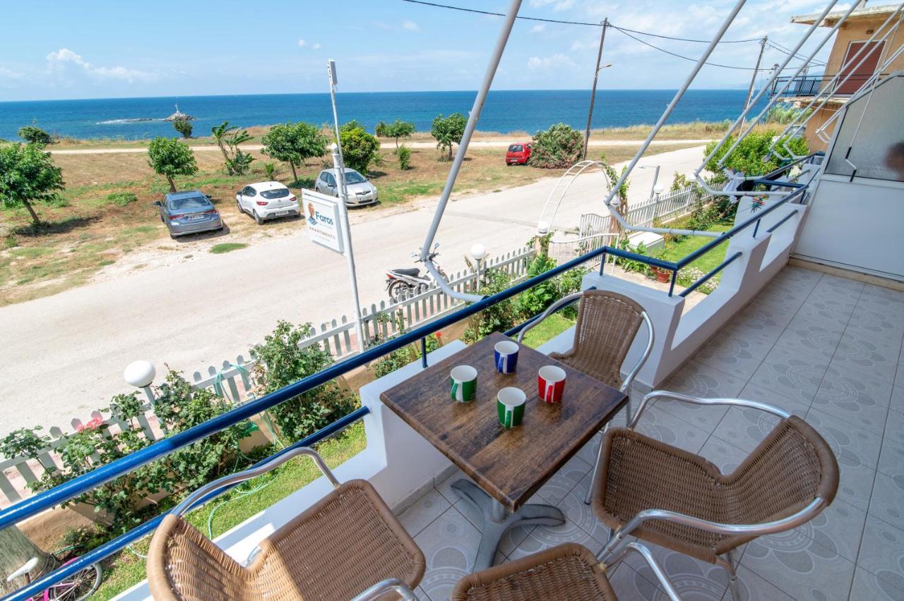 Faros Apartments Митикас Экстерьер фото
